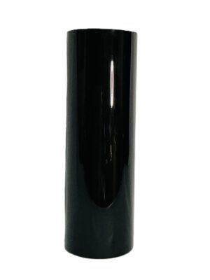 Black Cylinder Vase – 30x10cm