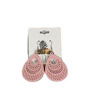 Blush Radiance Drop Earrings