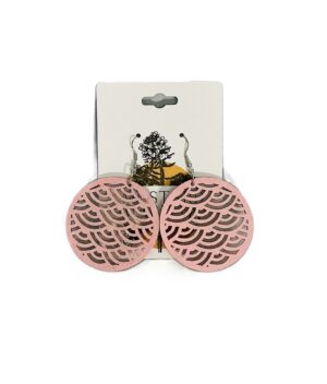 Blush Wave Earrings