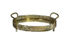 Decor Oval Handled Tray – 31x23cm