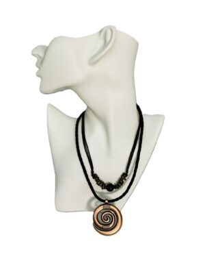 Earth Spiral Bohemian Necklace Set