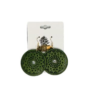 Forest Mandala Earrings