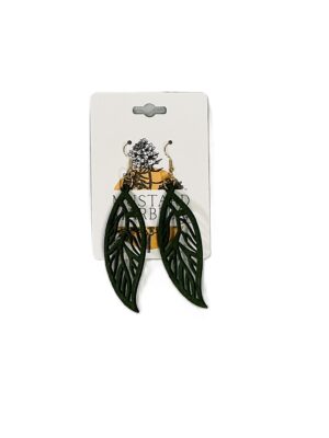 Forest Vein Leaf Earrings