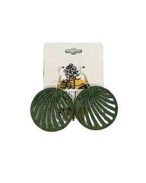 Forest Whisper Circle Earrings