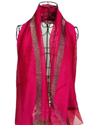 Fuchsia Radiance Scarf