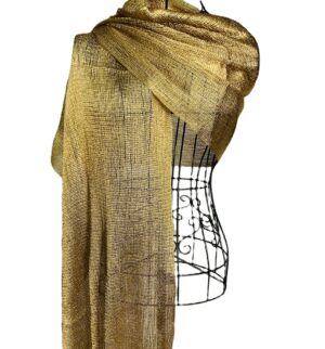 Golden Luxe Sequin Shawl