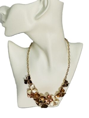 Golden Petal Elegance Jewellery Set
