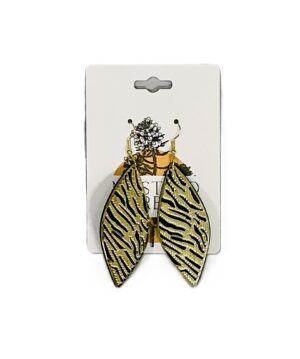 Golden Savannah Leaf Earrings