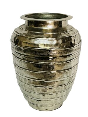 Mbala Large Silver Vase – 41x28cm