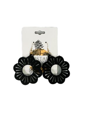 Midnight Blossom Cut Earrings