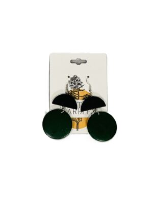 Midnight Forest Wooden Earrings