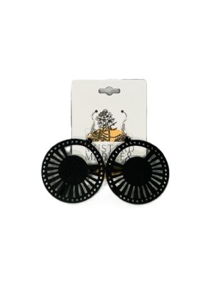 Midnight Sunburst Earrings