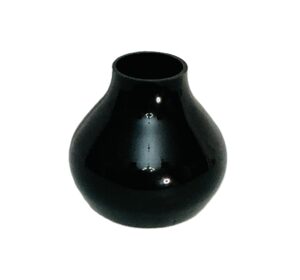 Reese Black Oenochoe Vase – 15cm