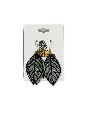 Silver Leaf Elegance Earrings