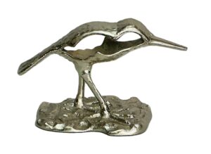 Silver Silhouette Bird – 26x16cm