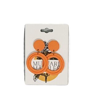Sunset Hoop Acrylic Earrings