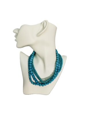 Turquoise Multi-Layer Beaded Necklace