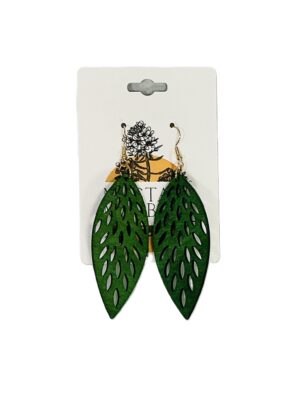 Verdant Leaf Earrings