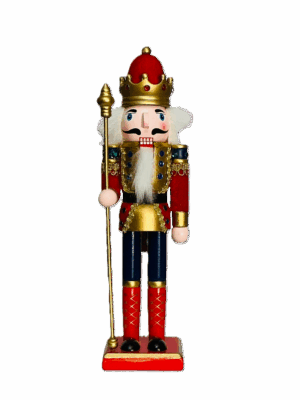 Regal Wooden Nutcracker King